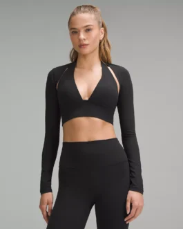 Nulu Long-Sleeve Yoga Shrug